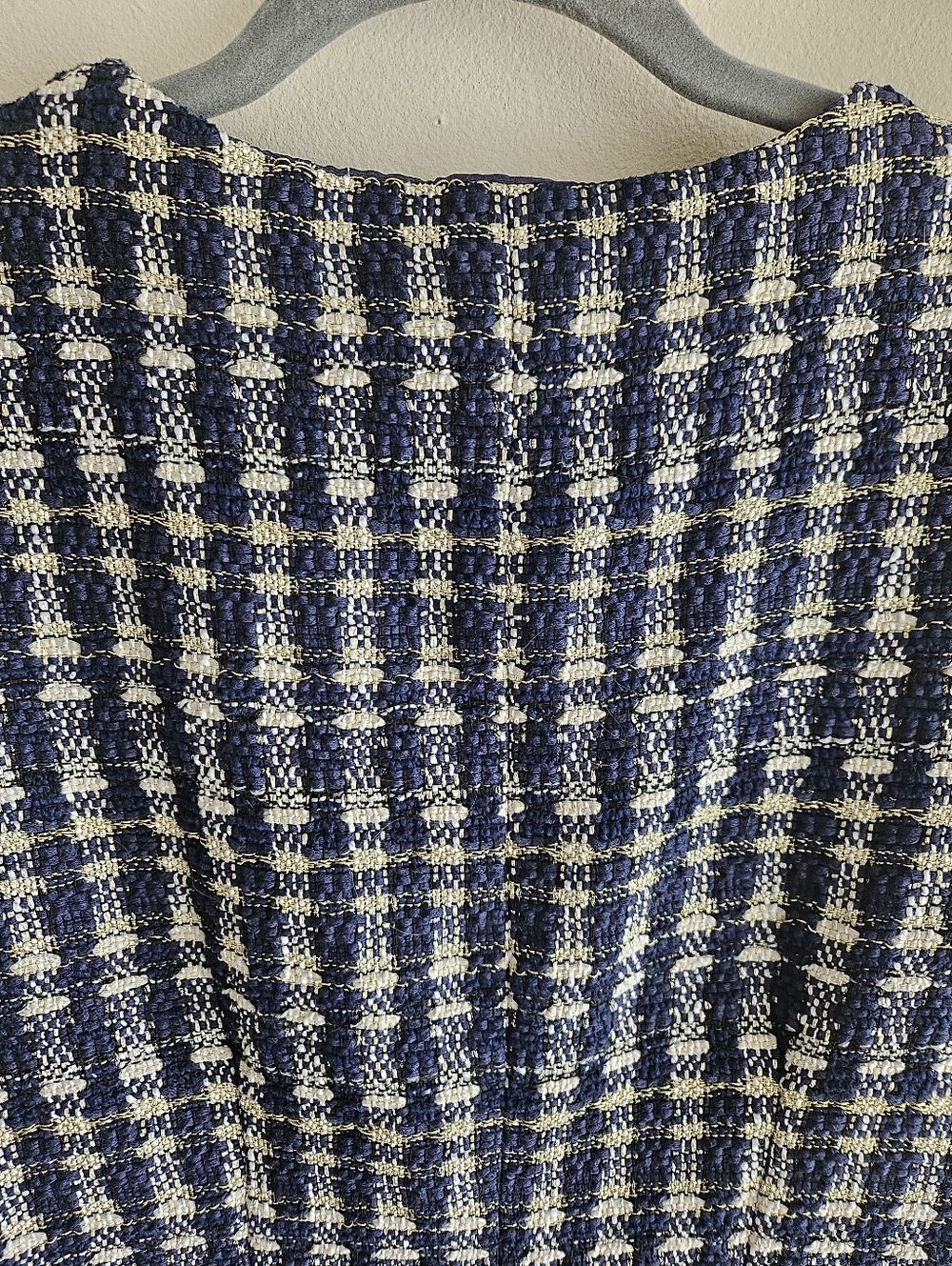 Ann Taylor Tweed Button Shift Dress - Picture 7 of 8